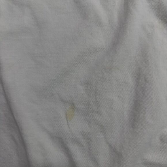 Nike Golf Polo Shirt Men’s Medium White Embroidered Pink Swoosh Made in Peru - Picture 5 of 7